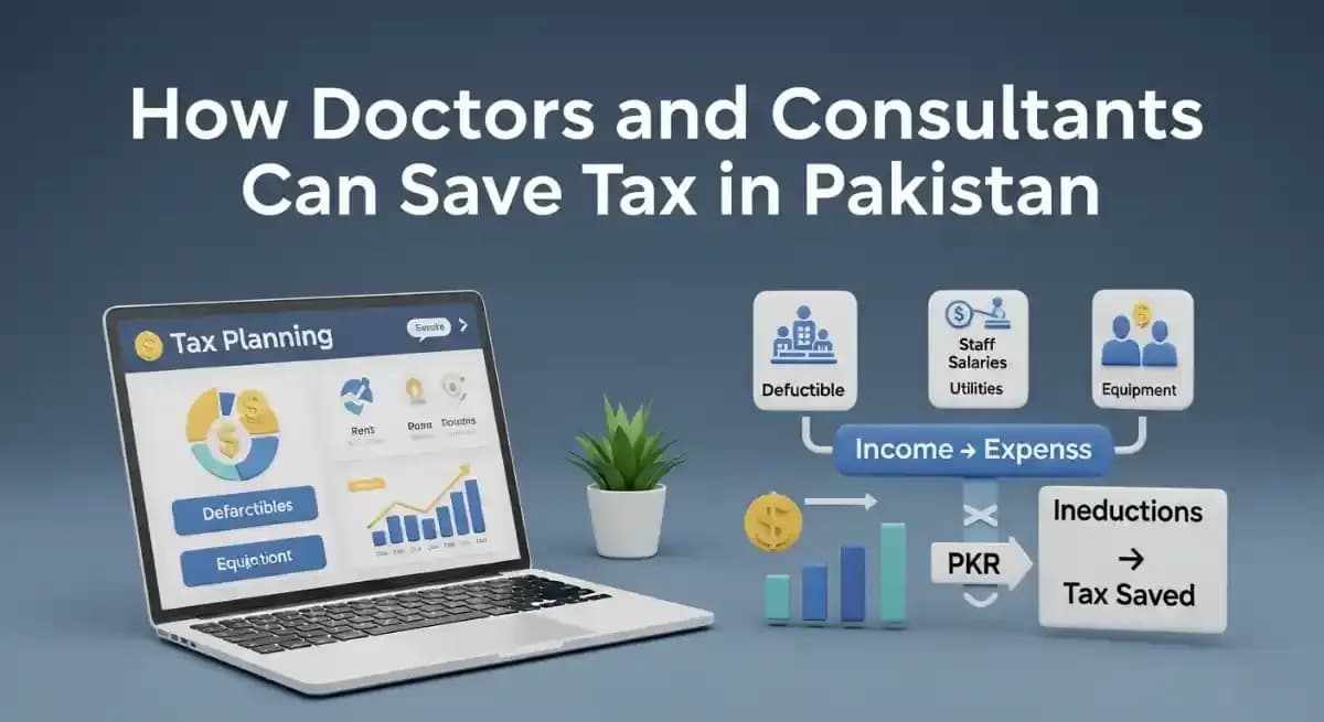 How Doctors and Consultants Can Save Tax in Pakistan