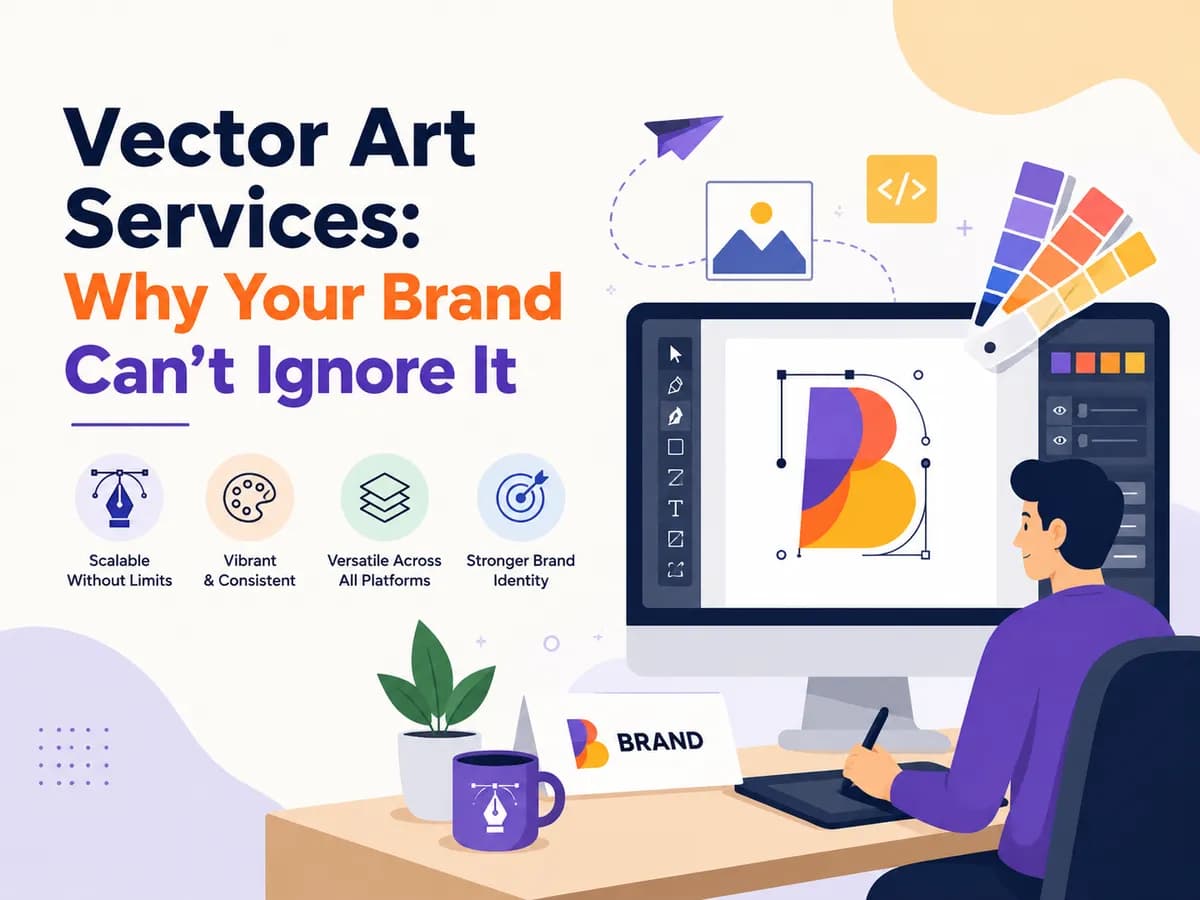 Vector Art Services: Why Your Brand Can't Ignore It