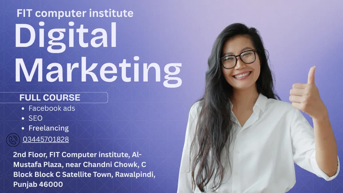 digital markiting course in rawal pinde