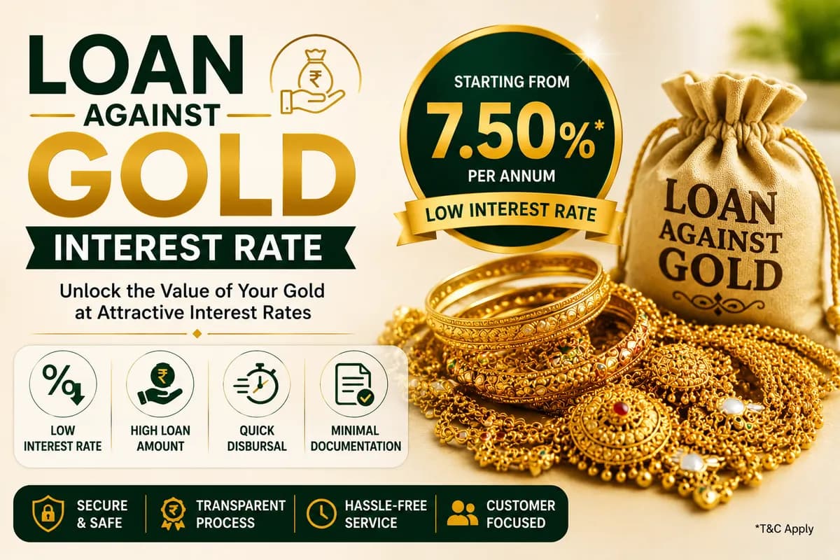 How to Get the Lowest Loan Against Gold Interest Rate Without Hassle