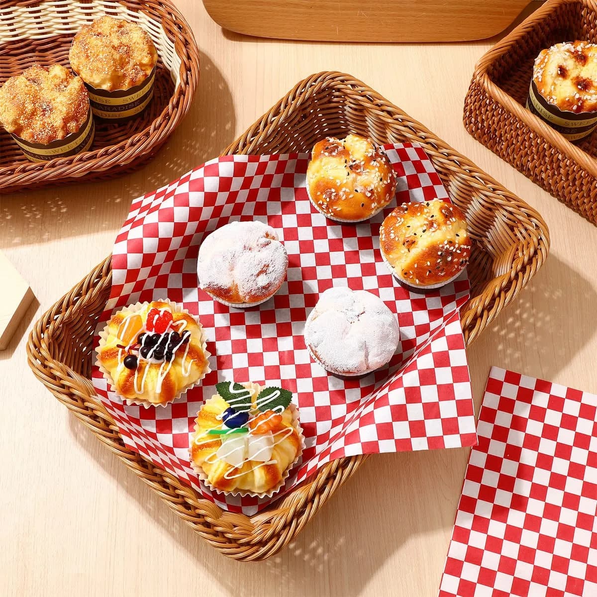 Make Custom Food Basket Liners Memorable