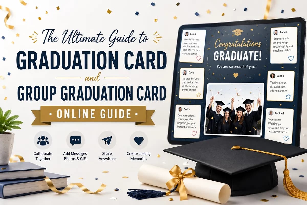Online Graduation Cards for Meaningful Celebrations | Group Graduation Cards Guide