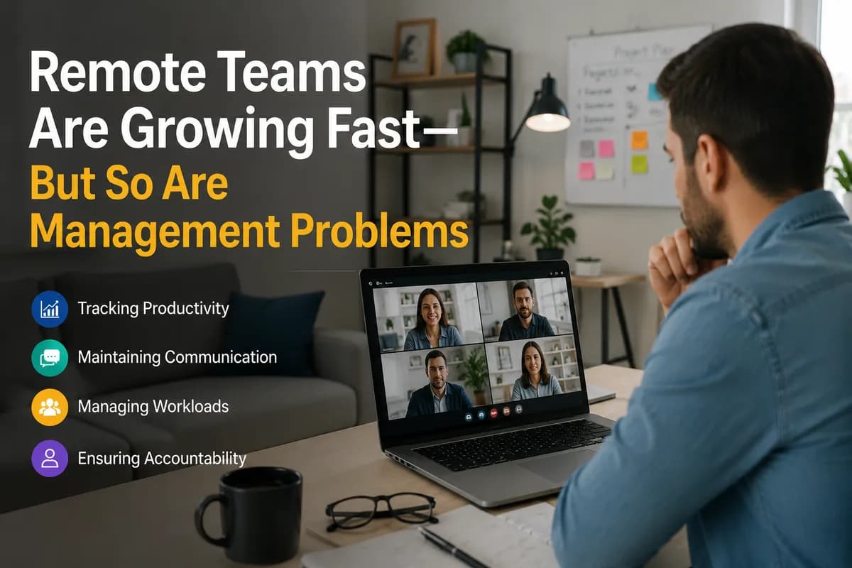 Remote Teams Are Growing Fast — But So Are Management Problems