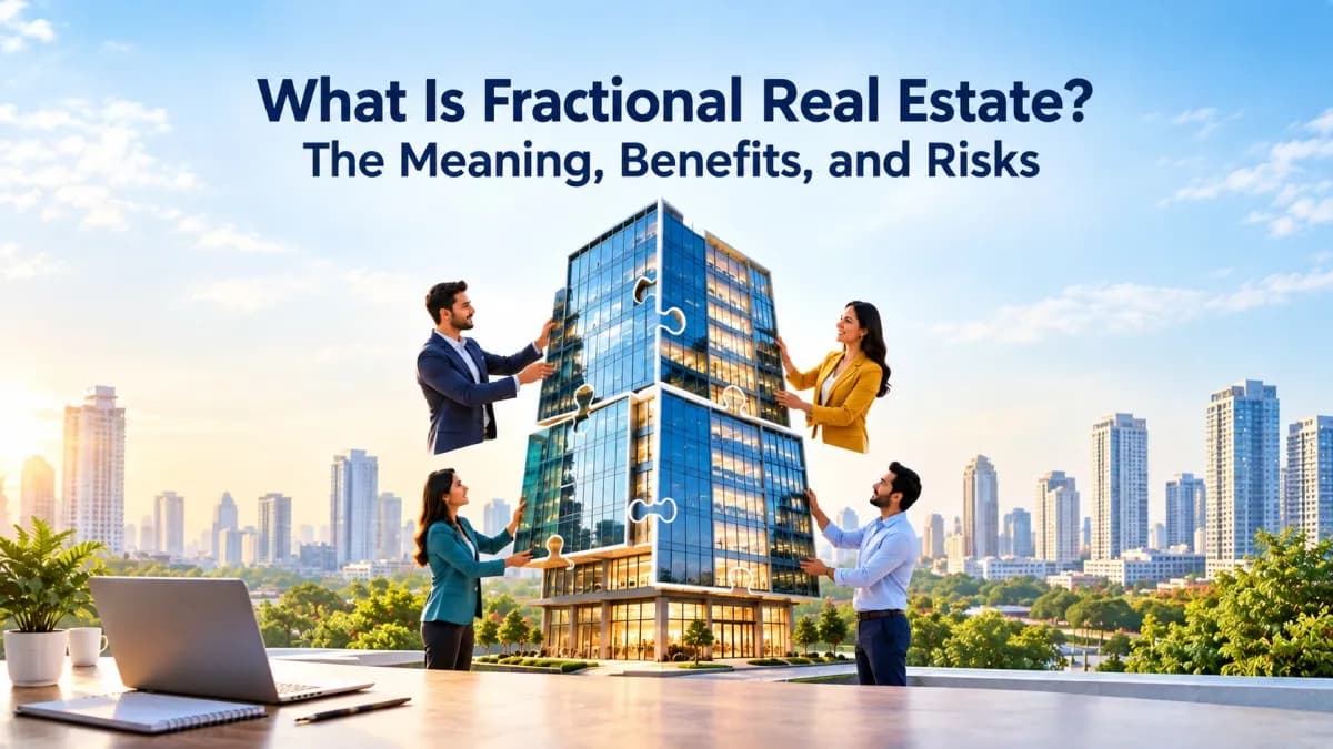 What Is Fractional Real Estate? The meaning, benefits, and risks, as well as how it works.