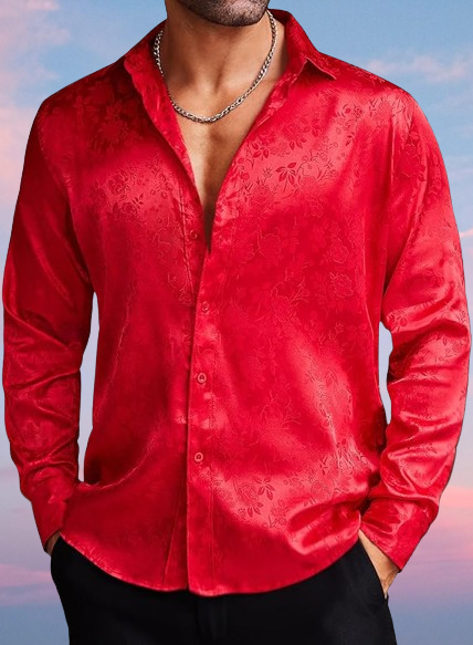 Men's Satin Shirts Sale Now Top Discount 2024