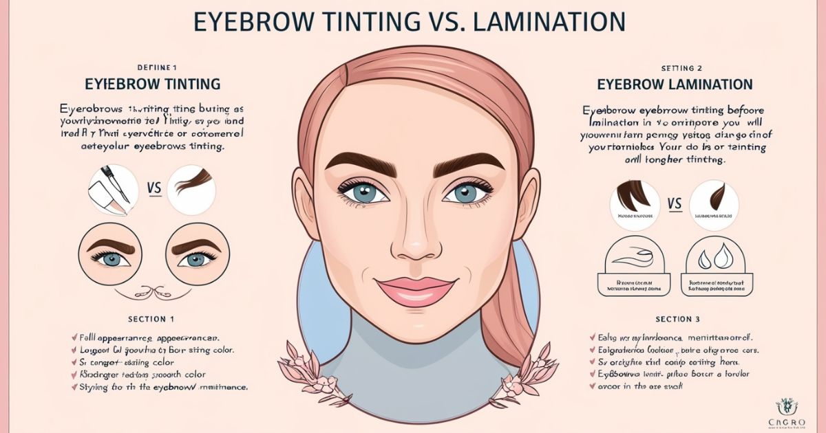 Should I Tint My Eyebrows Before Lamination?