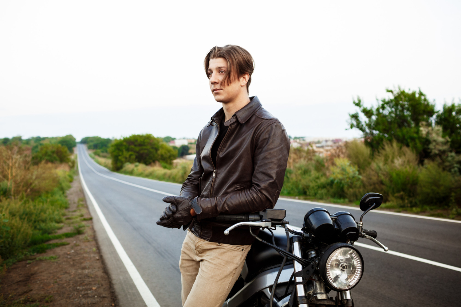 Ride in Style: Mens Leather Motorcycle Jacket