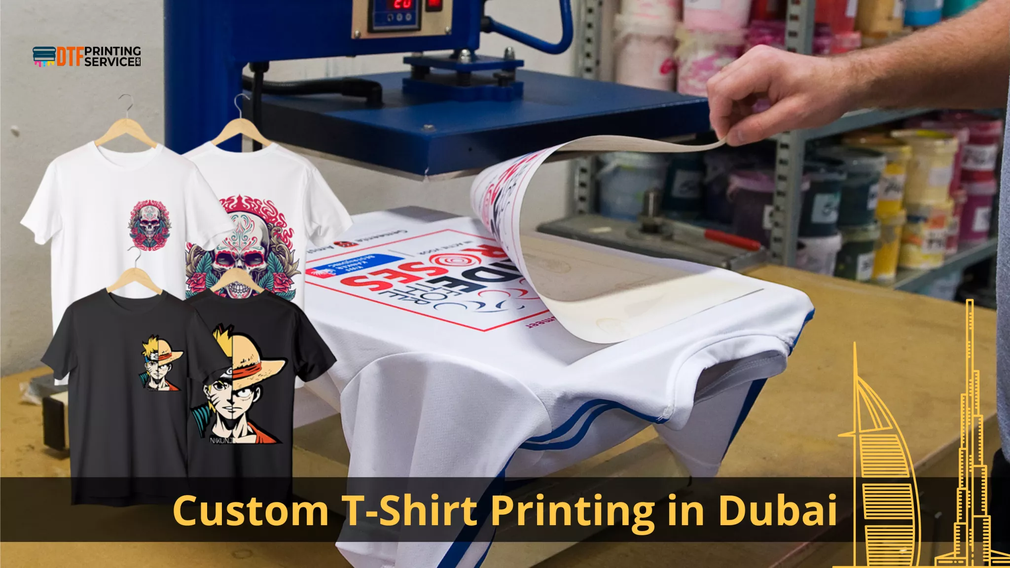 Print on Demand for Small Businesses | Custom DTF Printing in Dubai, UAE