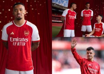 Arsenal unveil new 23/24 home kit & reveal when it’ll be worn for the first time