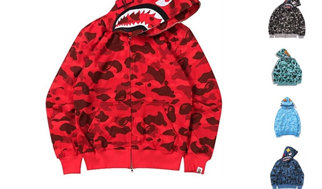Bape Hoodie fashion clothing shop